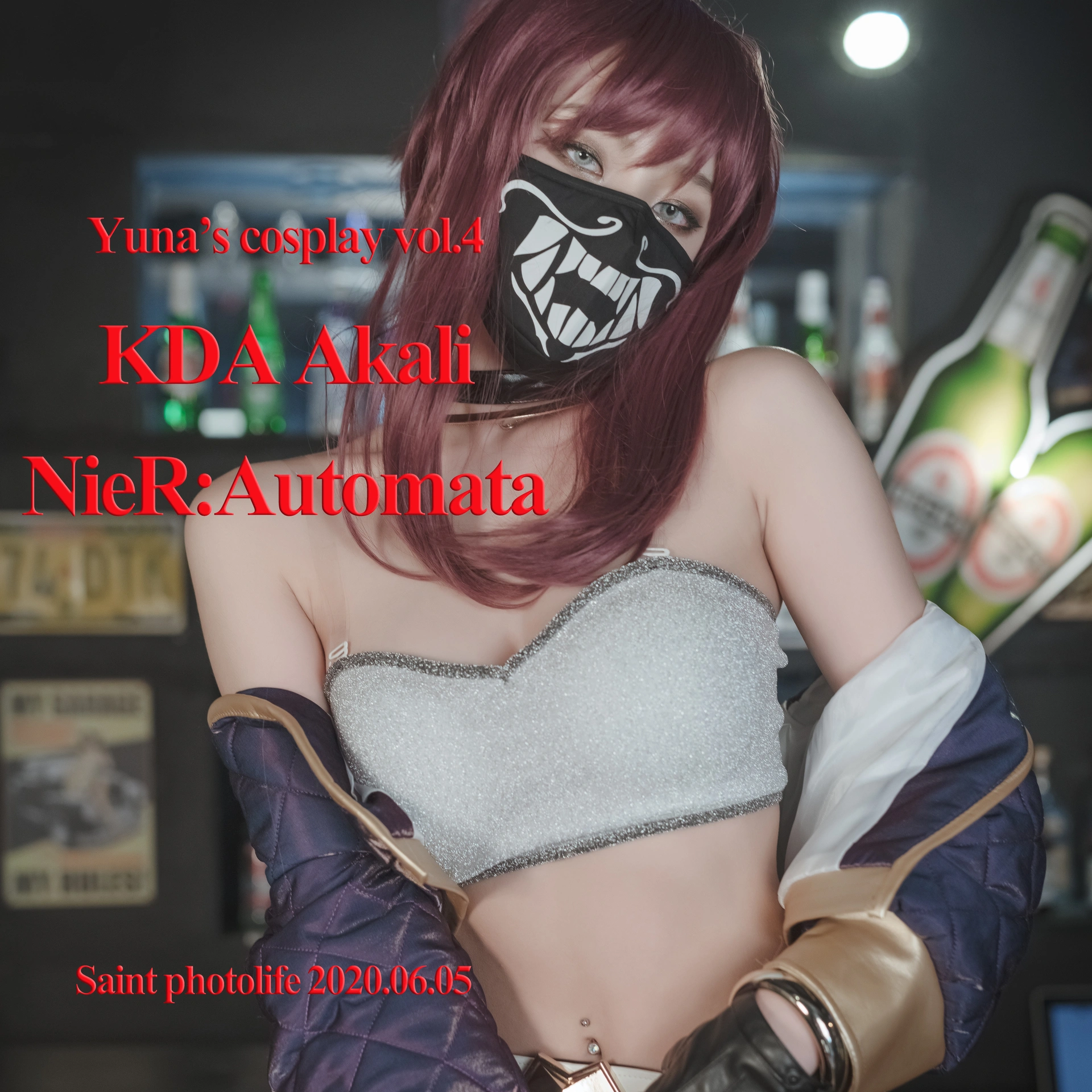 070.[SaintPhotoLife] Yuna (윤아)  VOL.04 KDA Akali & Nier Automata 2B 0
